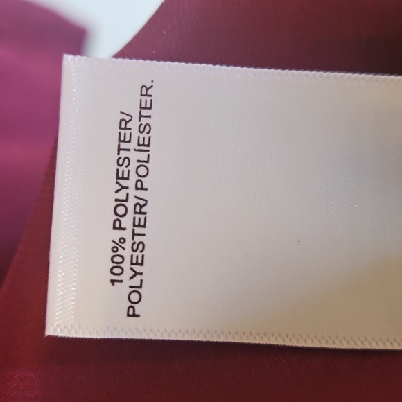 NWT Lucky Brand, Maroon Blouse, Large - Picture 7 of 10